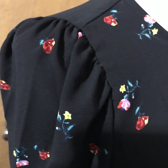 BNWT black floral shift dress - Picture 5 of 6